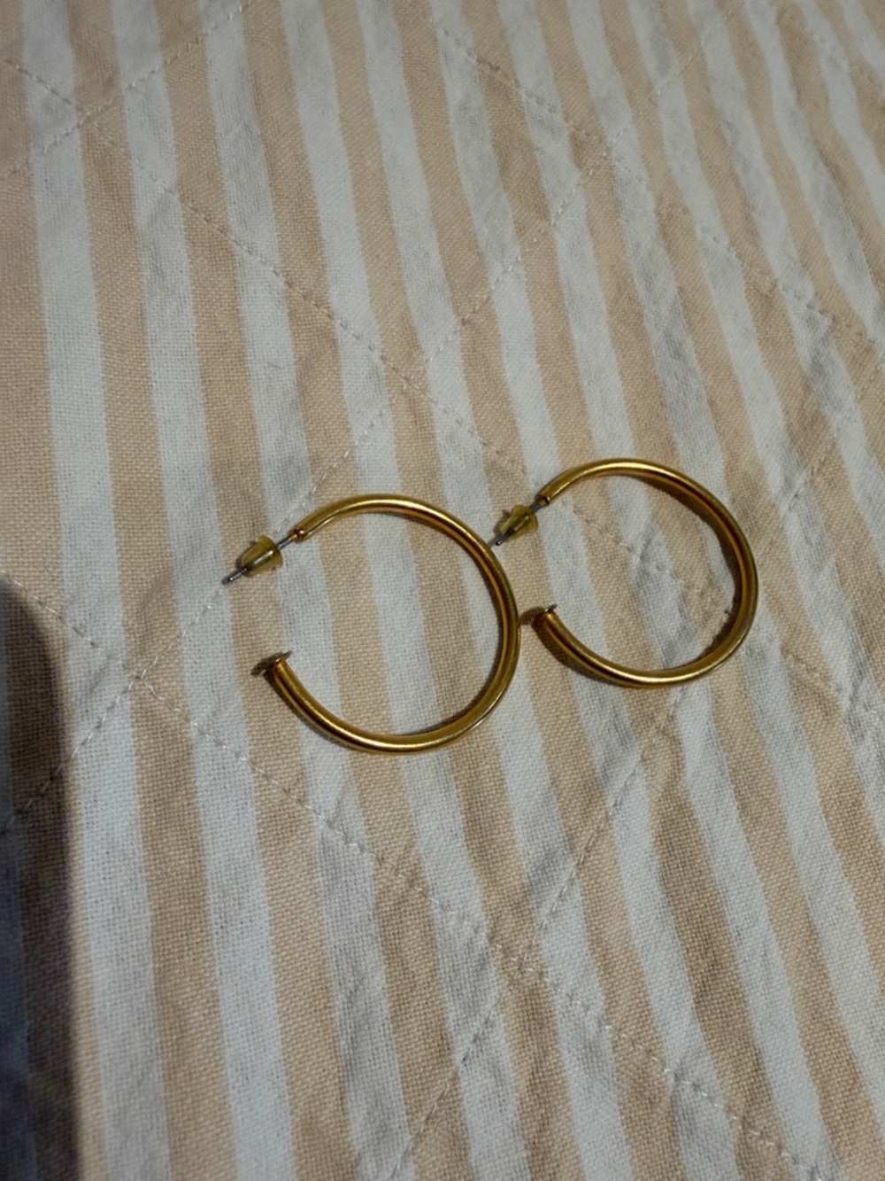 Gold Hoop Earrings - Classic Women Jewelry